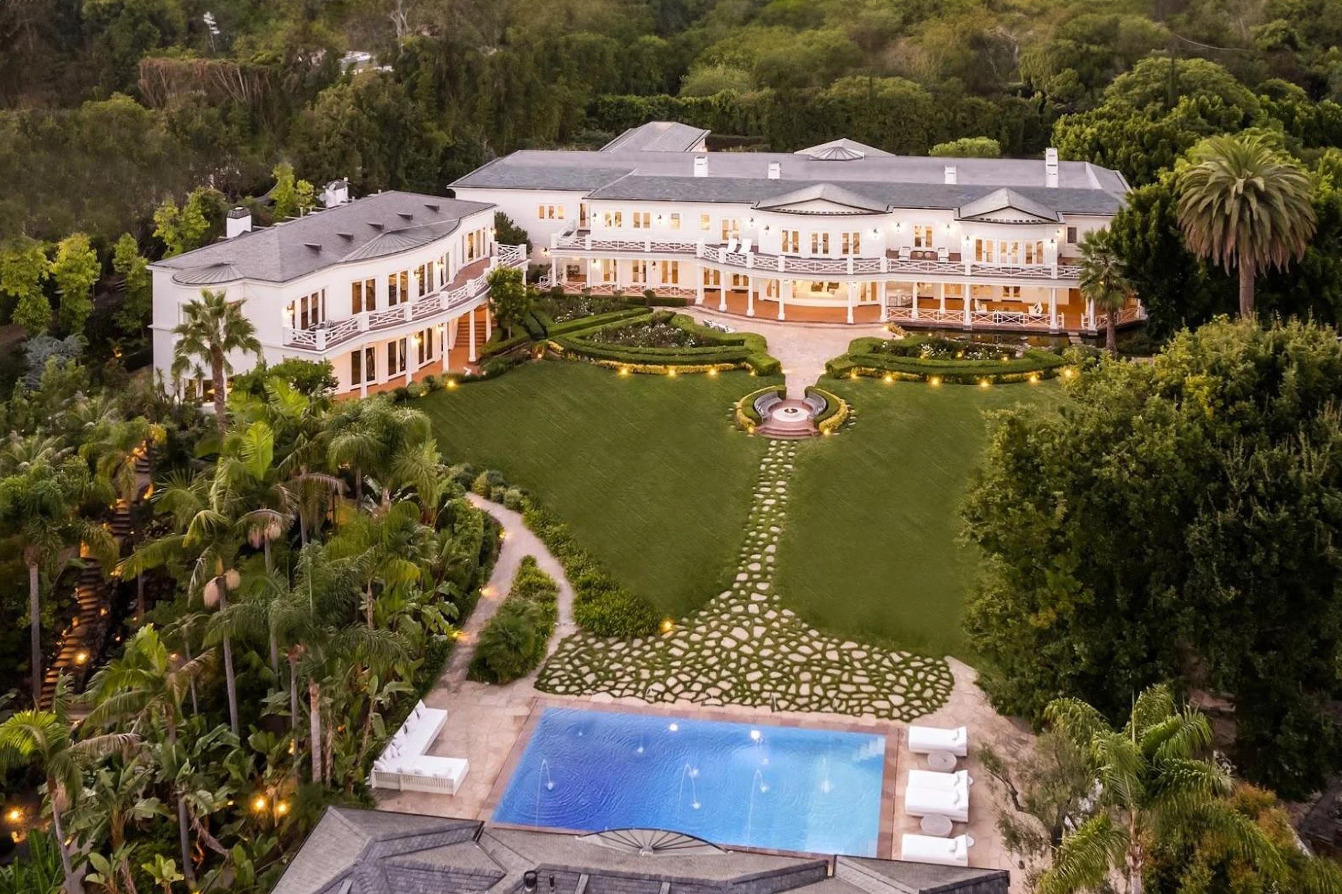 Iconic Holmby Hills Estate Owned by Hollywood Fashion Designer Max Azria Up for Auction