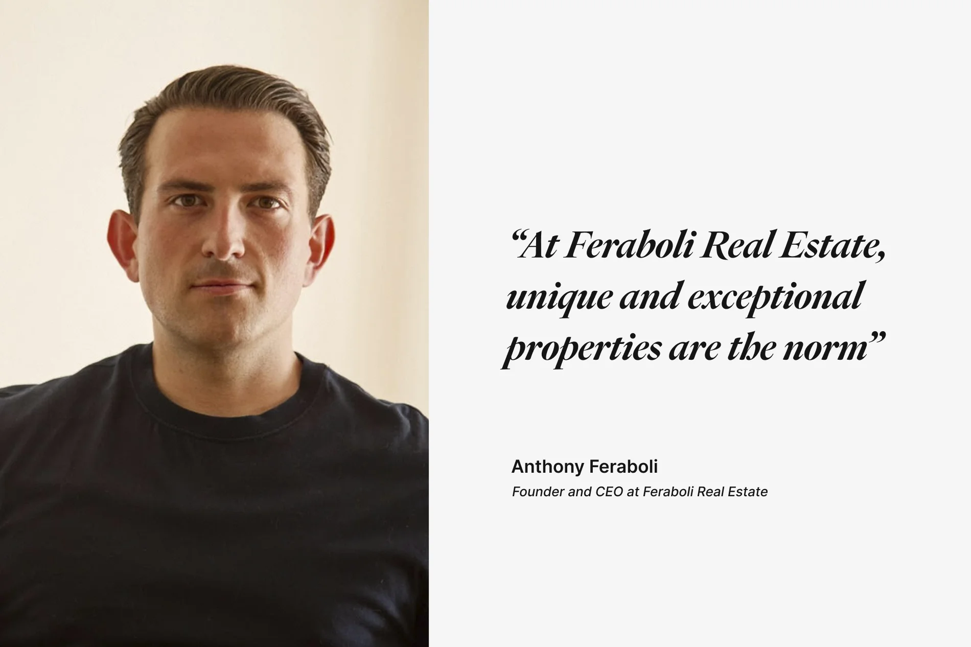 The Edition 2024: Q&A with Anthony Feraboli