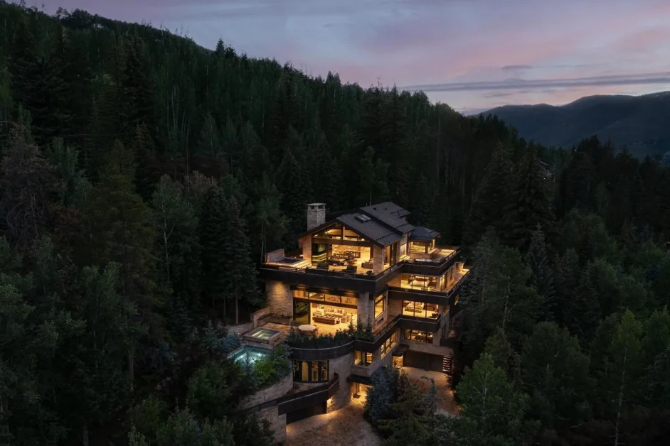 $78M Luxury Residence Blending European Elegance with Modern American Design in Vail, Colorado