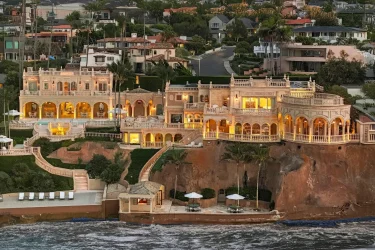 The Sand Castle: Riviera-Inspired California Estate With Private Beach Lists for $108M
