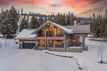 2673 Ousel Falls Road: European Mountain Craftsmanship Arrives in Big Sky's Spanish Peaks
