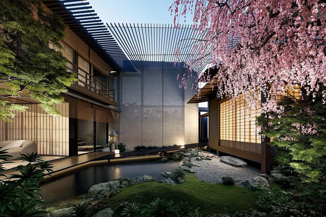 The Silence: A 200-Year-Old Kyoto Heritage Estate Reborn by Kengo Kuma and Armani/Casa