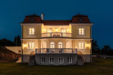 A Neo-Baroque Mansion Shaped by Feng Shui on an 11-Hectare Private Estate in Hungary