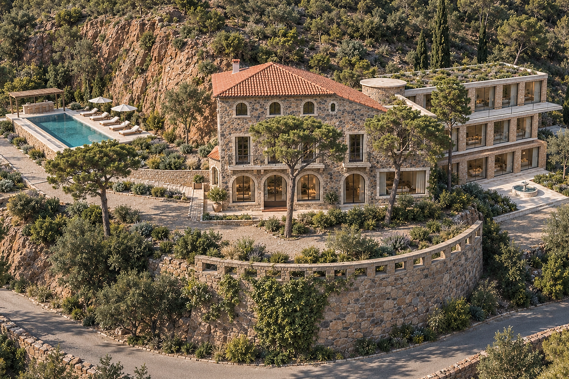 Propriété Guerguy: A Michelin-Starred Côte d'Azur Landmark Poised for a New Life in Théoule-sur-Mer