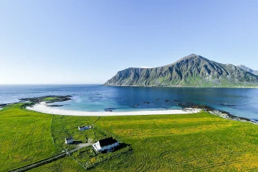An American Couple Is Selling Their Rare Lofoten Beachfront Home with Northern Lights Views