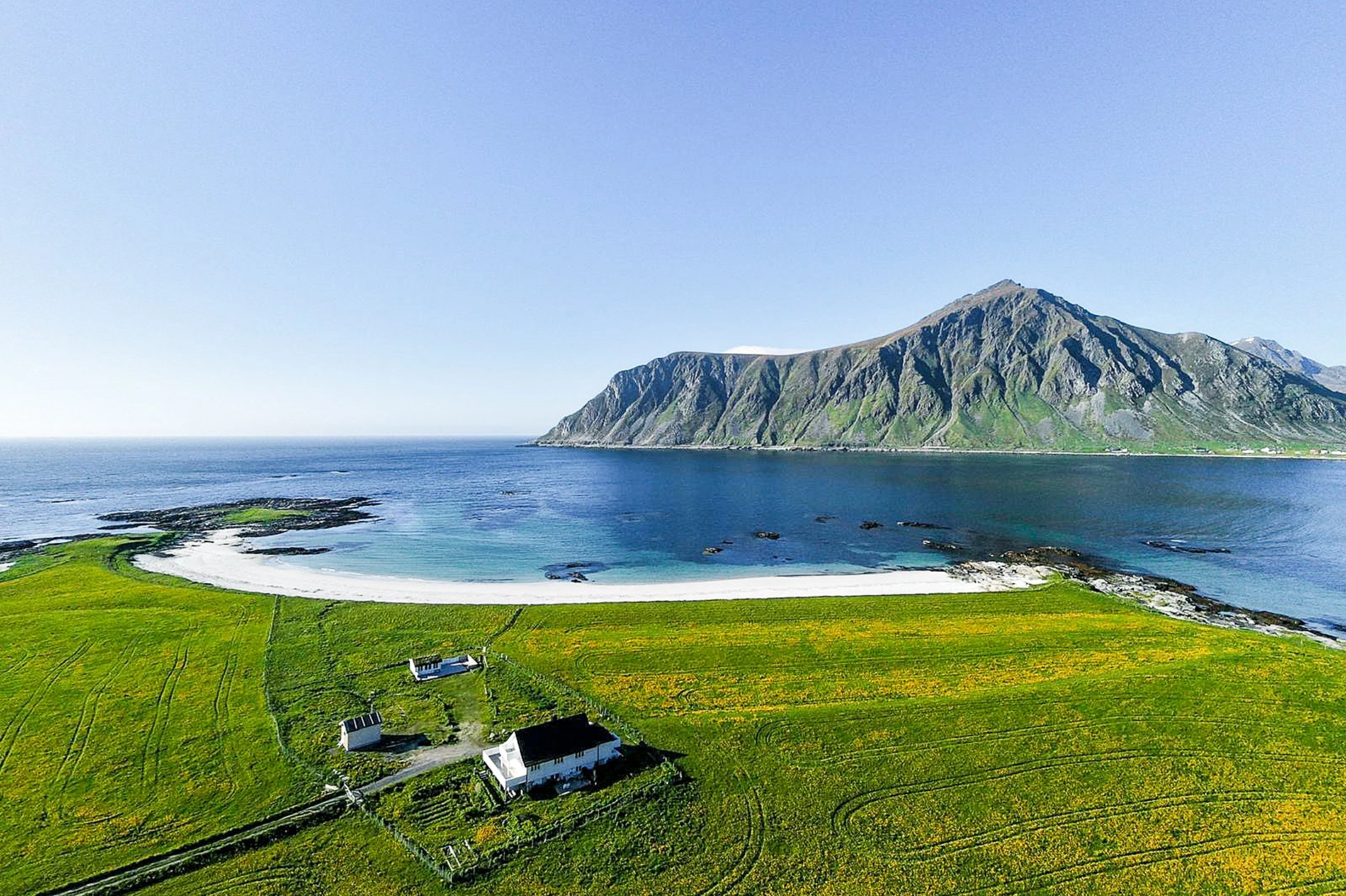 An American Couple Is Selling Their Rare Lofoten Beachfront Home with Northern Lights Views